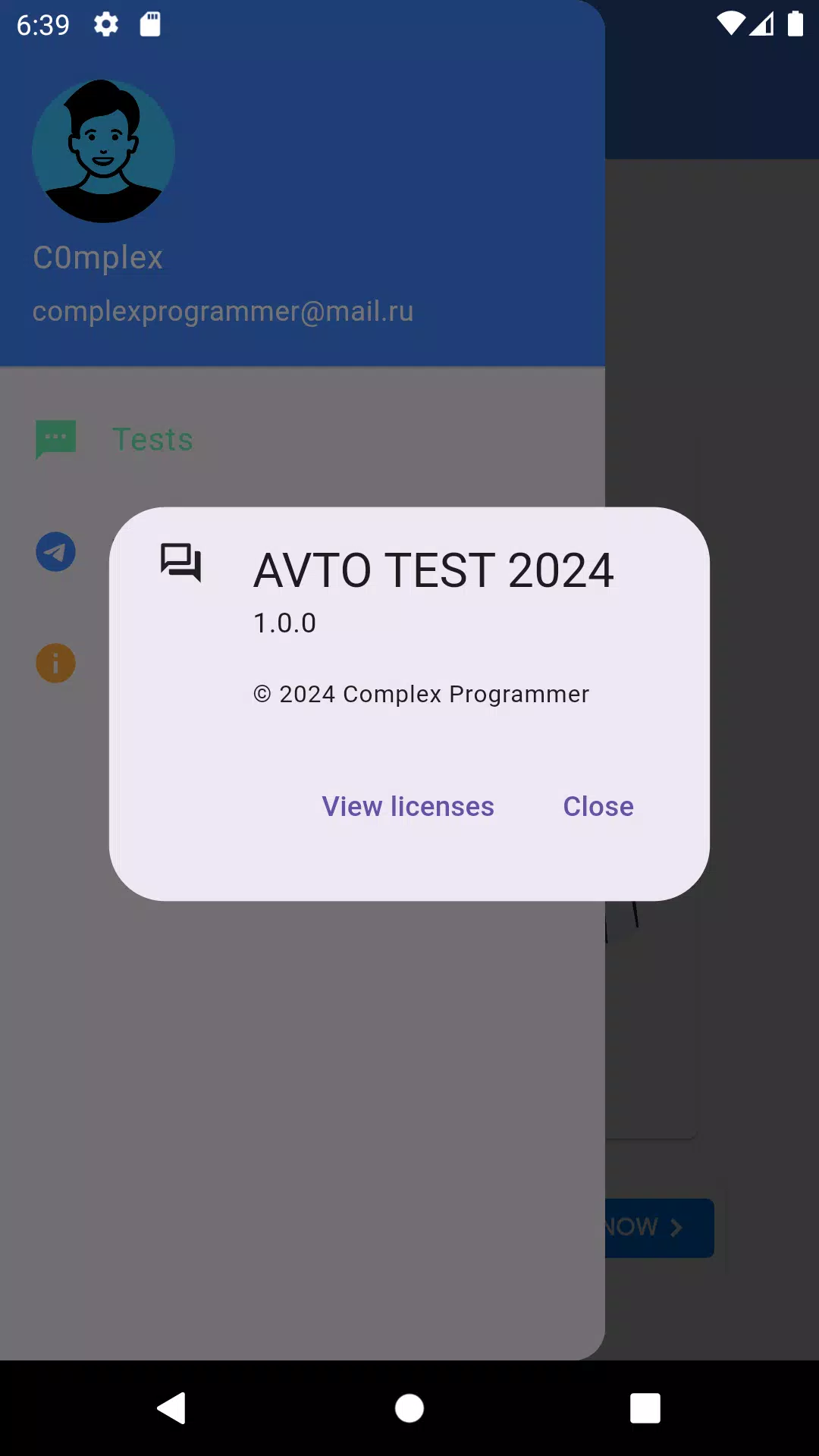 AVTO TEST 2024 Capture d'écran 2