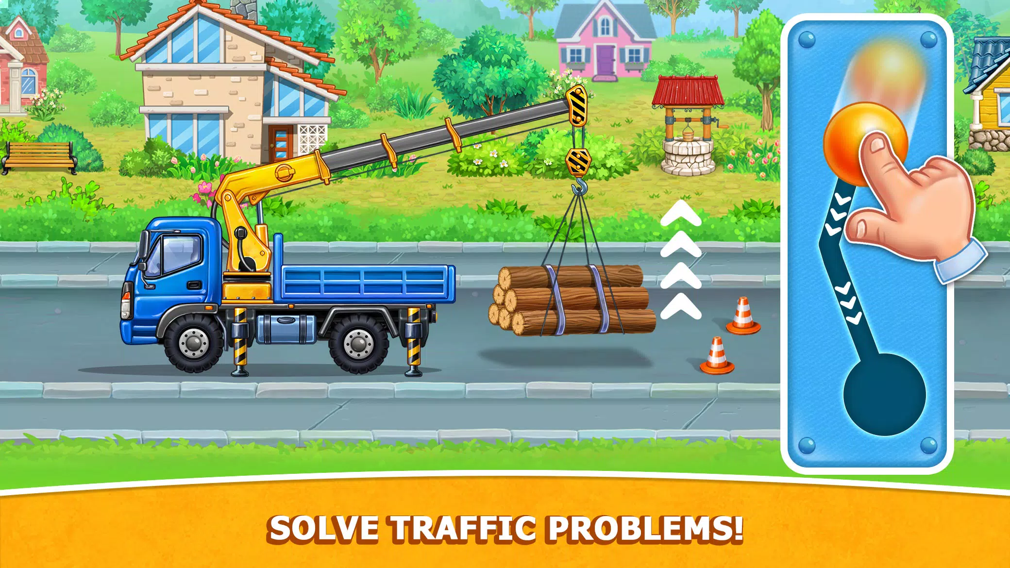 Kids Truck: City Builder Games ဖန်သားပြင်ဓာတ်ပုံ 1