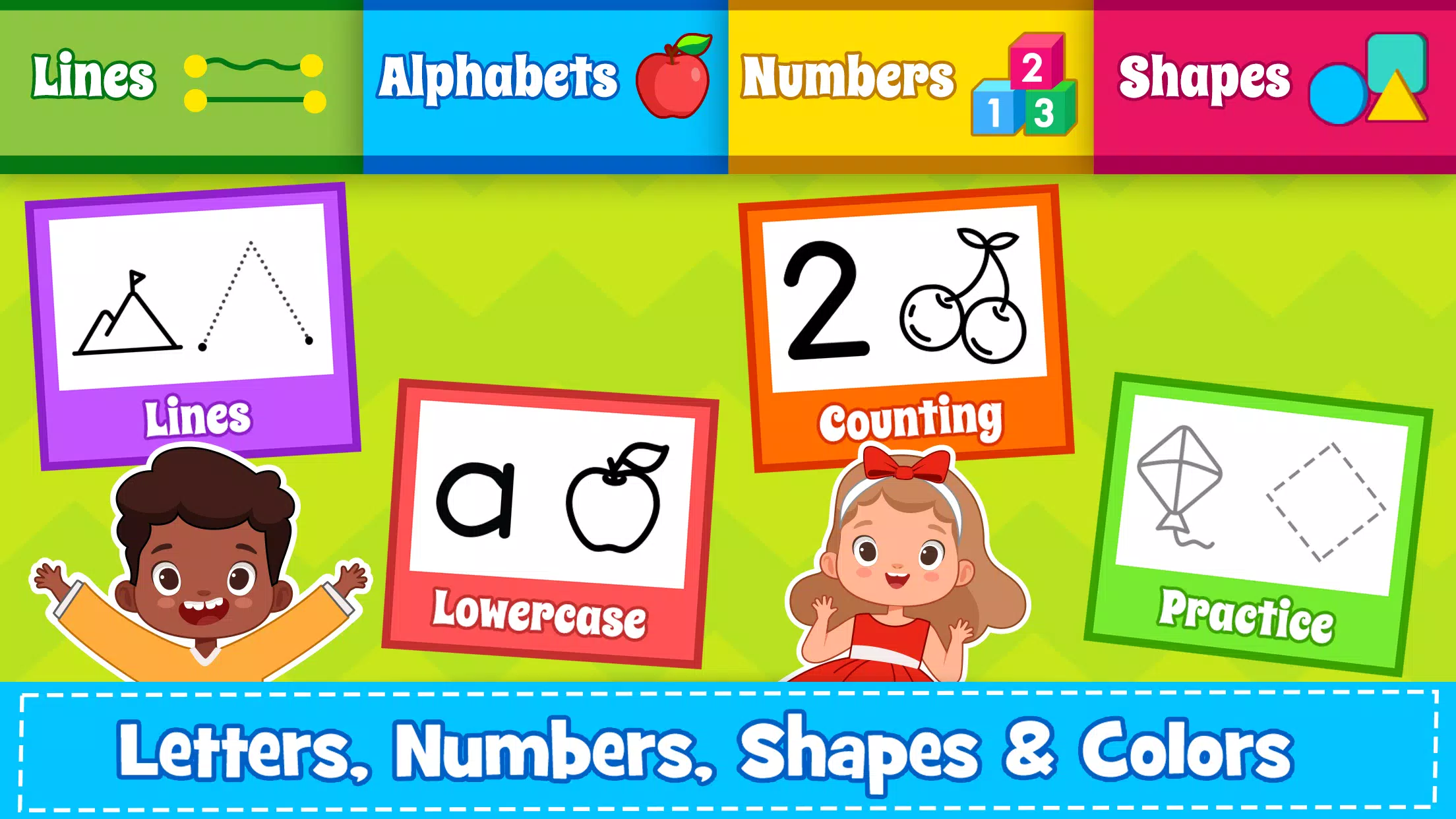 ABC Tracing Preschool Games 2+ Schermafbeelding 0