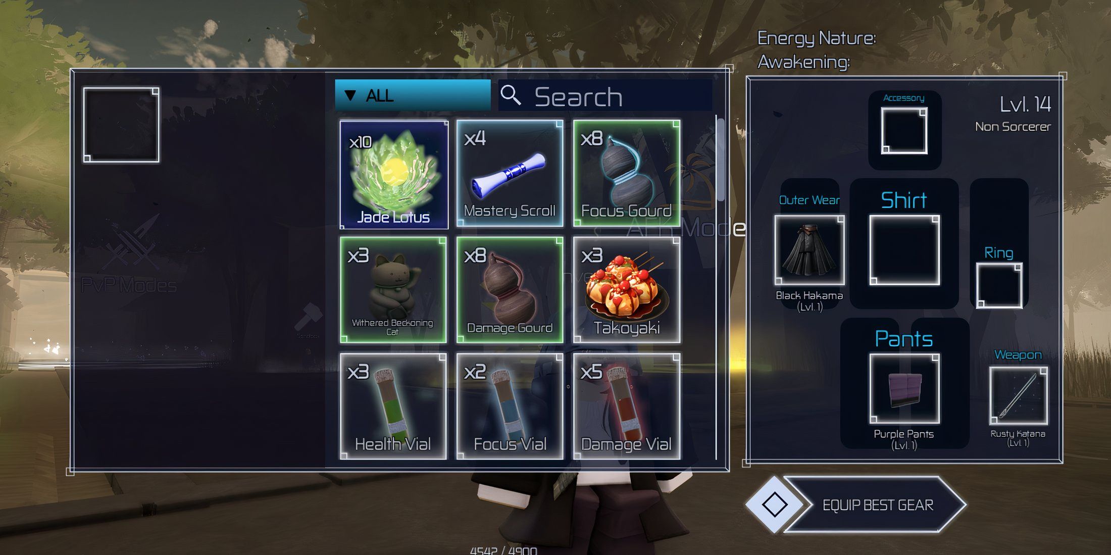 Inventory Interface