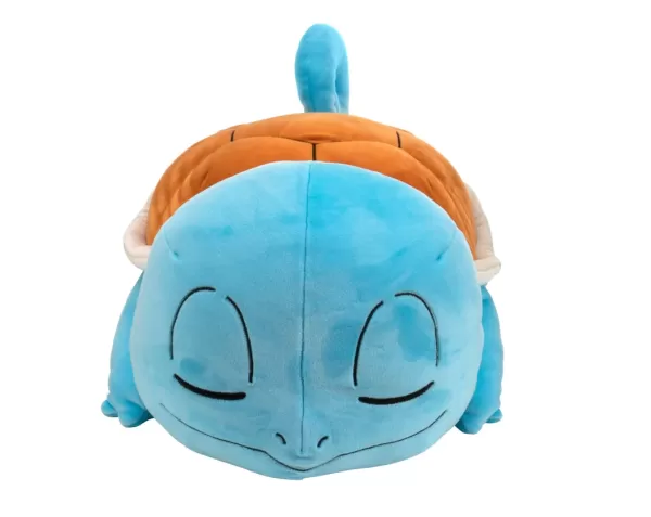 Pokemon Squirtle အိပ်ပျော်ခြင်း Plush - 18 လက်မအရွယ်ပရီမီယံ Plush
