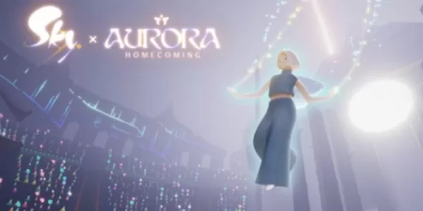 Aurora si rallegra di Sky: Children of the Light