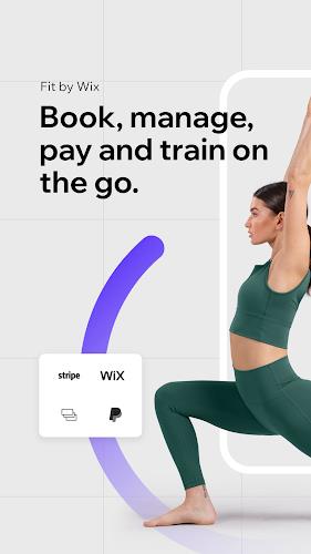 Fit by Wix: Book, manage, pay Ảnh chụp màn hình 0