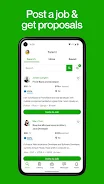 Upwork for Clients ဖန်သားပြင်ဓာတ်ပုံ 2