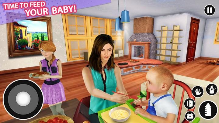 Single Mom Baby Simulator Captura de pantalla 0