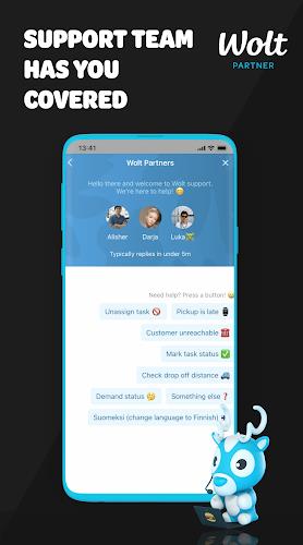 Wolt Courier Partner Tangkapan skrin 2