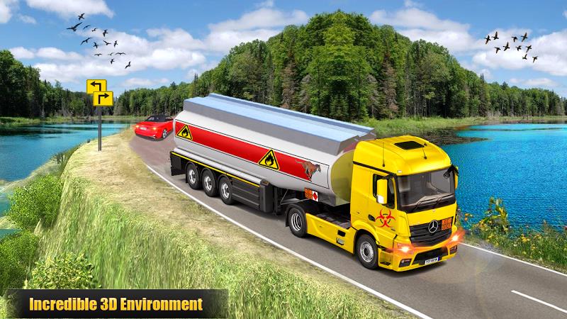 Truck Sim :Modern Tanker Truck ภาพหน้าจอ 0