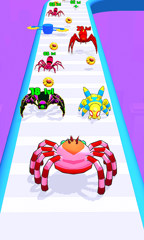 Spider & Insect Evolution Run Schermafbeelding 2