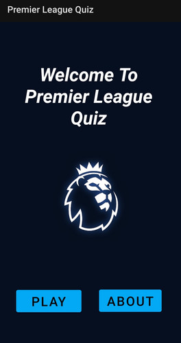 Premier League Quiz Screenshot 0