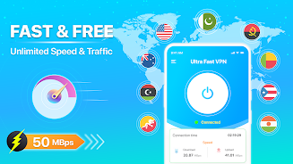 Fast VPN Ultra Fast Proxy VPN Zrzut ekranu 2