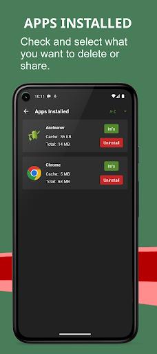 Ancleaner, Android cleaner Tangkapan skrin 0