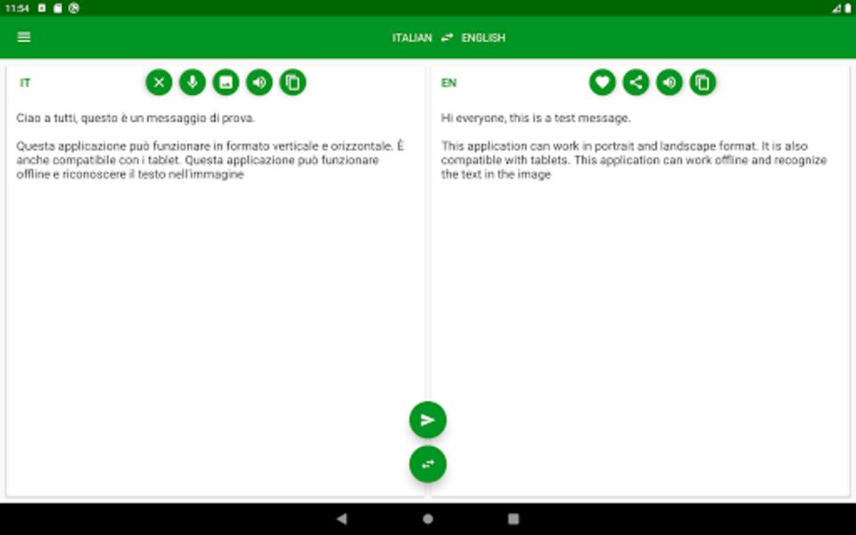 Schermata Italian - English Translator 0