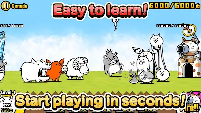 The Battle Cats Mod APK 스크린샷 1