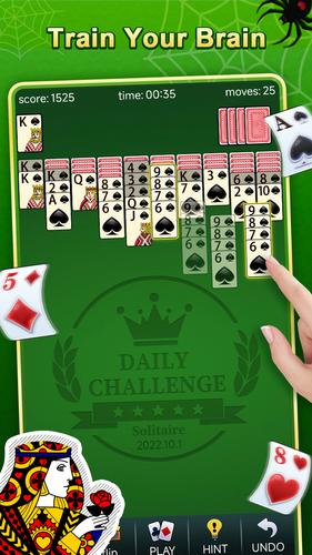 Spider Solitaire Schermafbeelding 1