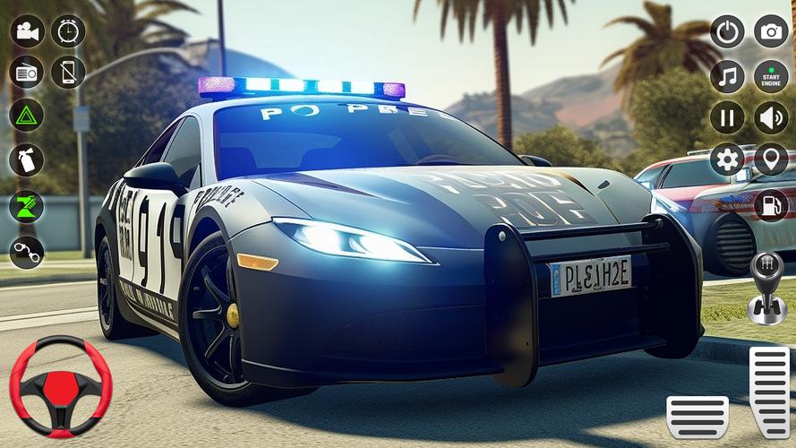 Cop Car Parking: Driving Games Schermafbeelding 3