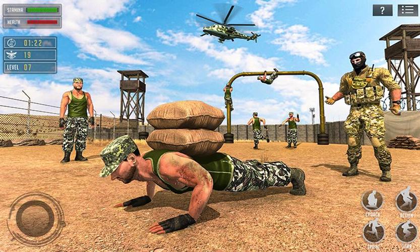 US Army Training School Game ภาพหน้าจอ 0