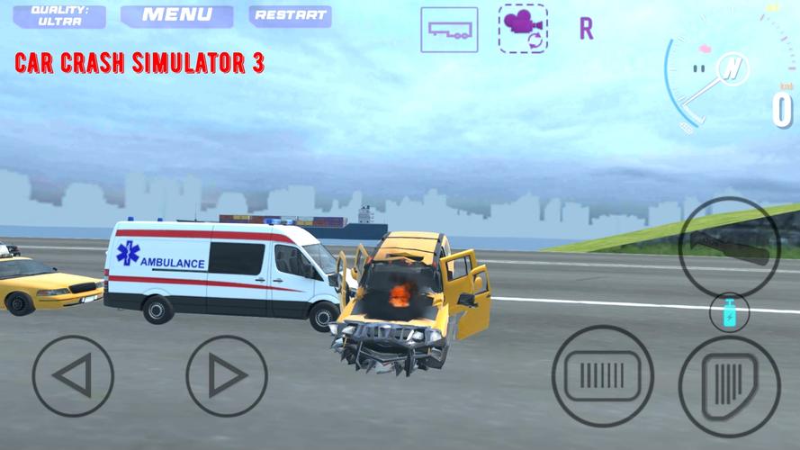 Car Crash Simulator 3 Schermafbeelding 1