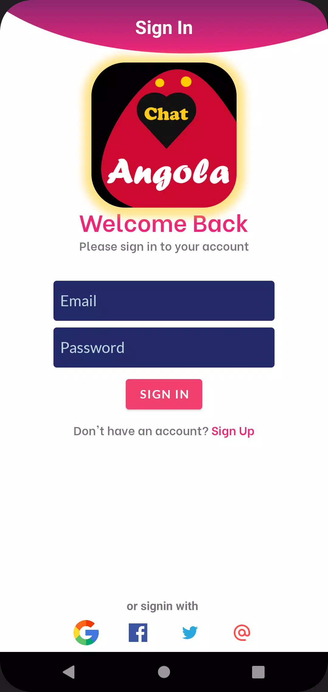 Angola dating app chat rooms スクリーンショット 2