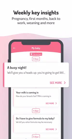 LactApp: Breastfeeding expert Tangkapan skrin 1