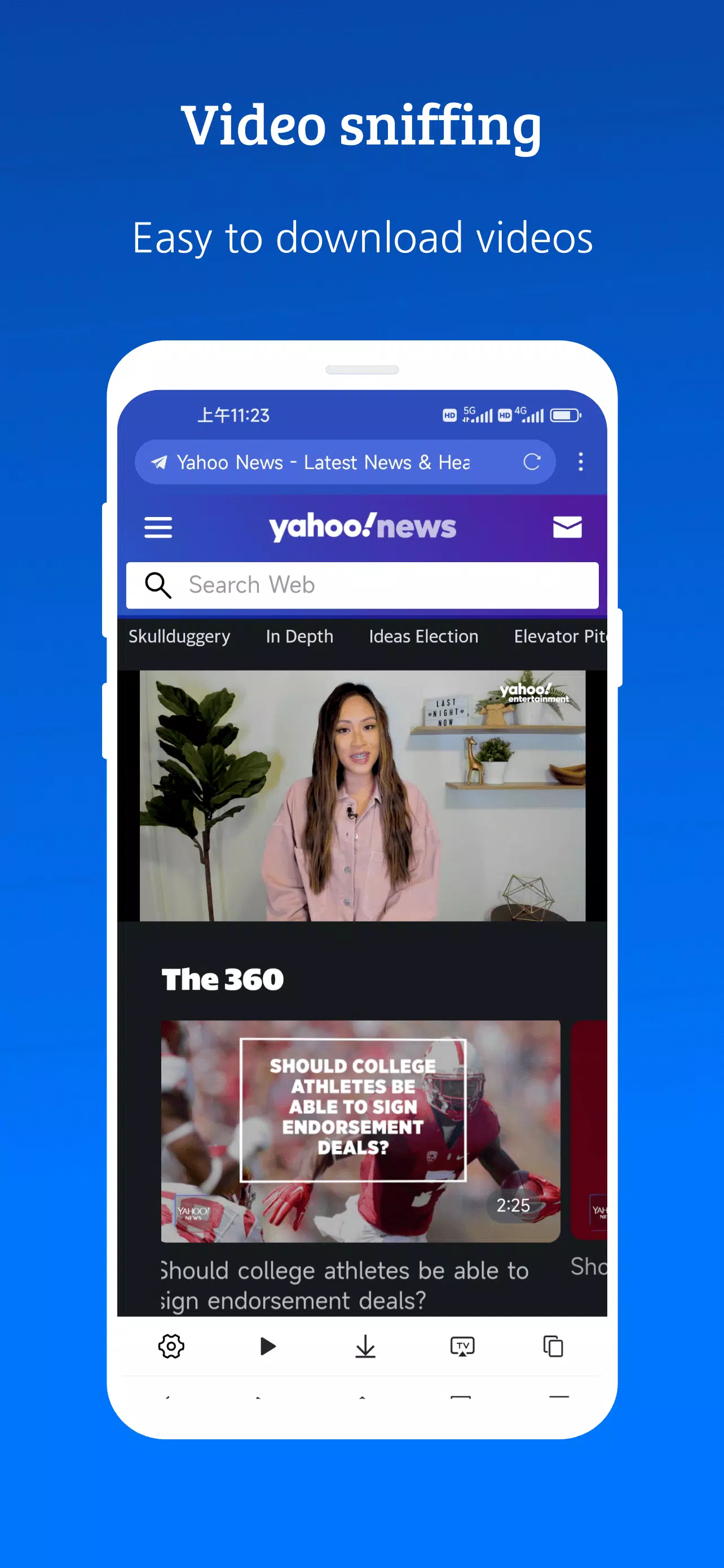 XBrowser - Mini & Super fast Capture d'écran 3