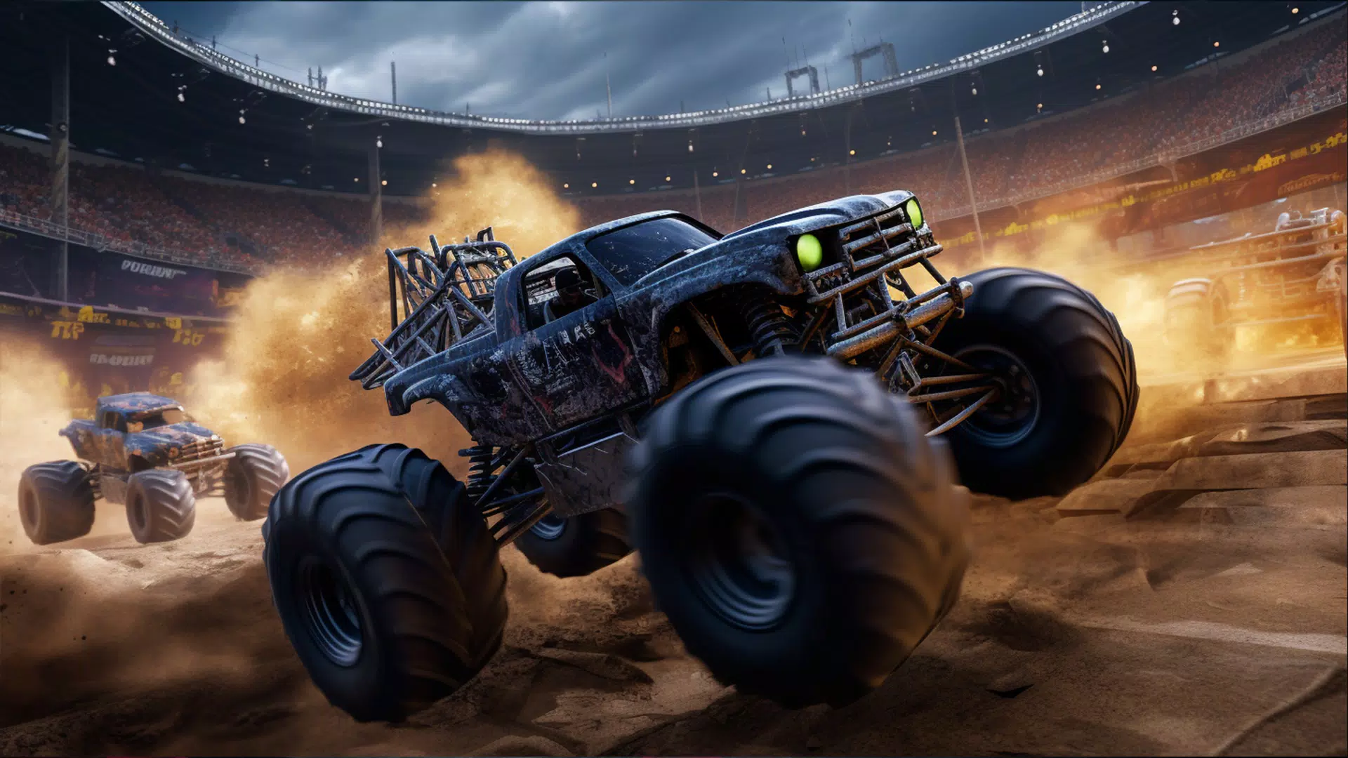 Crazy Monster Truck Games Screenshot 2