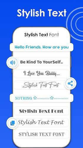 Fonts Keyboard : Stylish Font स्क्रीनशॉट 1