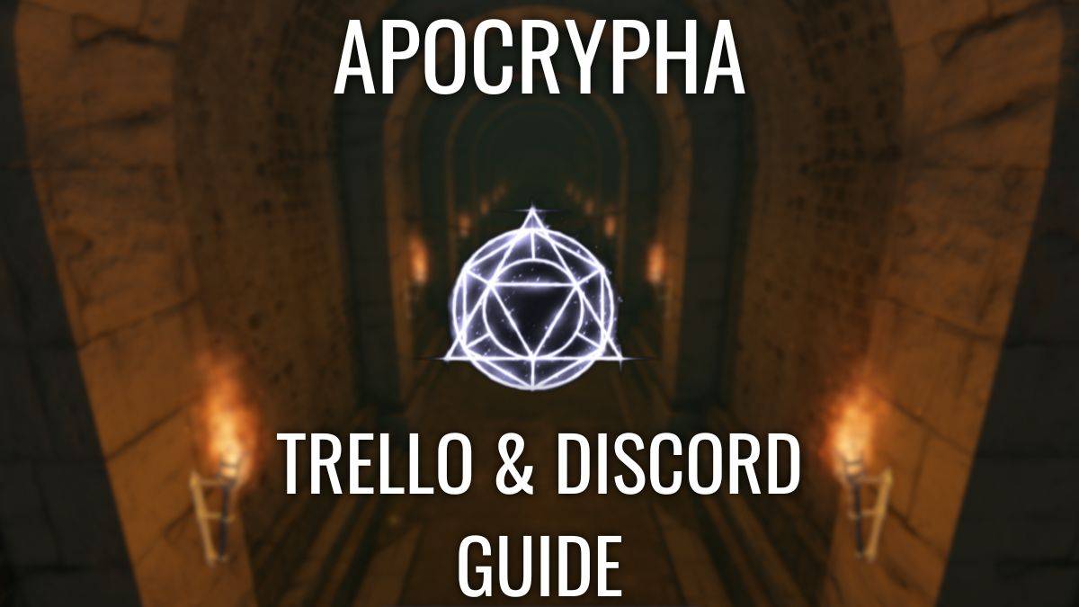 Apócrifa Trello y Discord Oficial