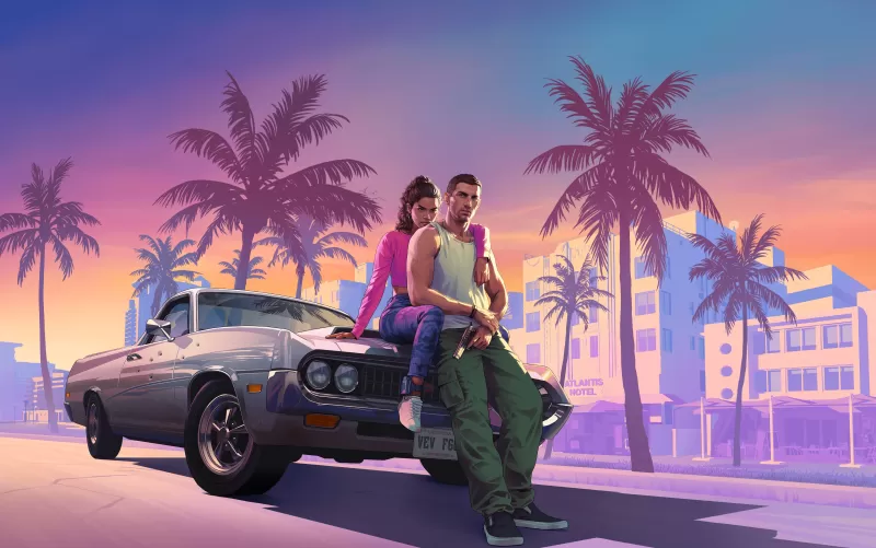 Ang nakatagong mapa ng GTA 6 Key Art 1